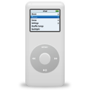 iPod Nano (white) Icon 128x128 png